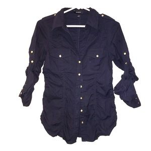 Express Blue blouse